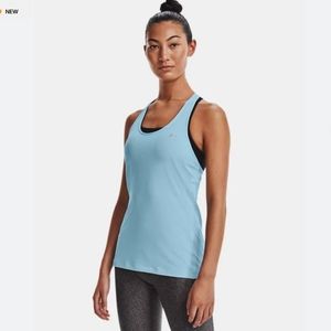 Under Armour Heatgear tank top with bra shelf size Small